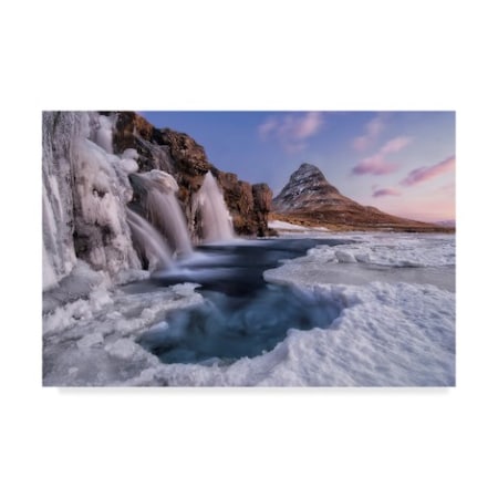 Trademark Fine Art Ivan Pedretti 'Kirkjufell Foss' Canvas Art, 16x24 1X06425-C1624GG